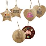 ZGB300212 Wood Ornament With Custom Imprint